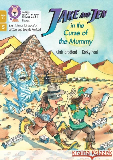 Jake and Jen in the Curse of the Mummy: Phase 5 Set 5 Chris Bradford 9780008668716 HarperCollins Publishers