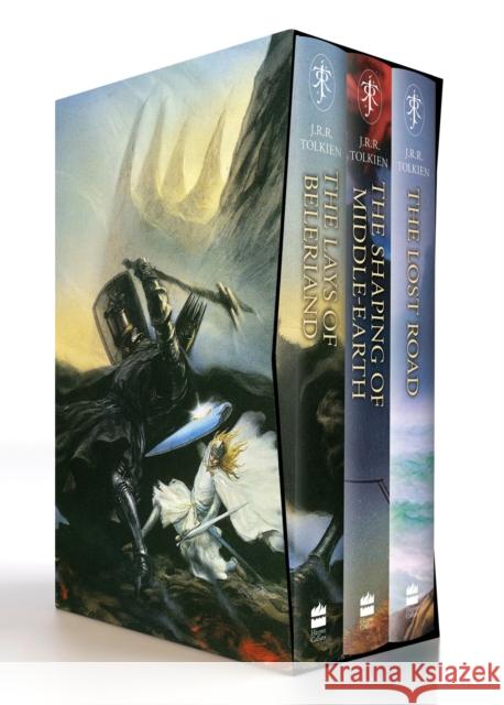 The History of Middle-earth (Boxed Set 2): The Lays of Beleriand, the Shaping of Middle-Earth & the Lost Road Christopher Tolkien 9780008669232