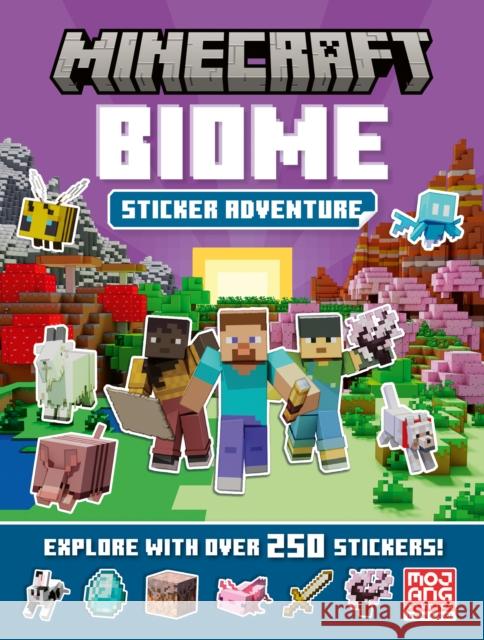 Minecraft Biome Adventure Sticker Book Mojang AB 9780008680671 HarperCollins Publishers