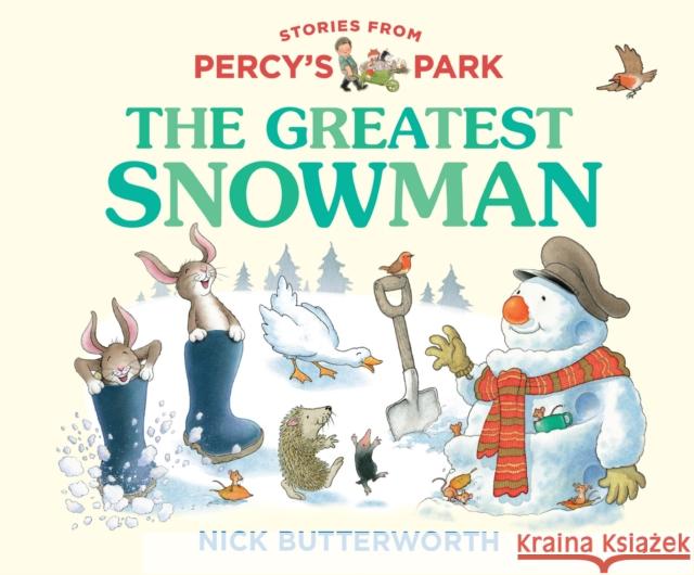 The Greatest Snowman Nick Butterworth 9780008695026 HarperCollins Publishers