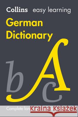 Easy Learning German Dictionary: Trusted Support for Learning Collins Dictionaries 9780008695217 HarperCollins Publishers