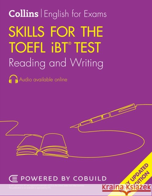 Skills for the TOEFL iBT® Test: Reading and Writing Louis Harrison 9780008695231 HarperCollins Publishers