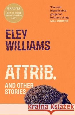 Attrib.: And Other Stories Eley Williams 9780008708726