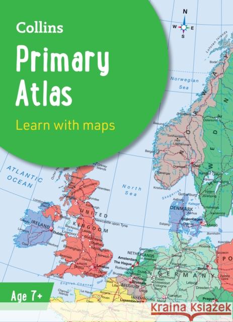 Collins Primary Atlas: Ideal for Learning at School and at Home Collins Maps 9780008716516 HarperCollins Publishers