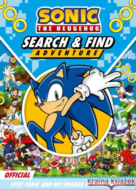 Sonic the Hedgehog Search & Find Adventure Sonic The Hedgehog 9780008720940 HarperCollins Publishers