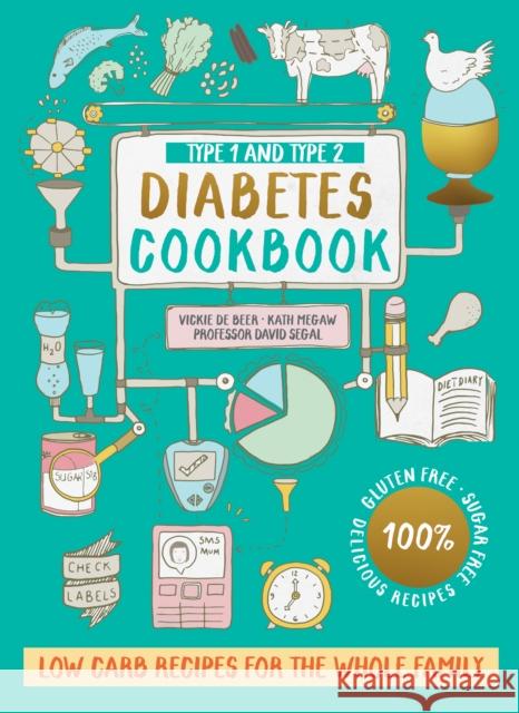 Type 1 and Type 2 Diabetes Cookbook: Low Carb Recipes for the Whole Family Prof. David Segal 9780008722821 HarperCollins Publishers