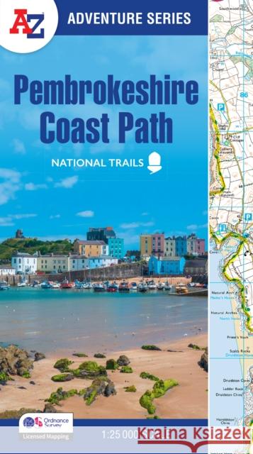 Pembrokeshire Coast Path: With Ordnance Survey Mapping A-Z Maps 9780008727765 HarperCollins Publishers