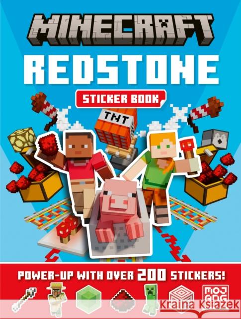 Minecraft Redstone Sticker Book Mojang AB 9780008733124 HarperCollins Publishers