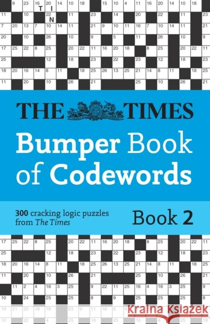 The Times Bumper Book of Codewords Book 2 The Times Mind Games 9780008749170 HarperCollins Publishers