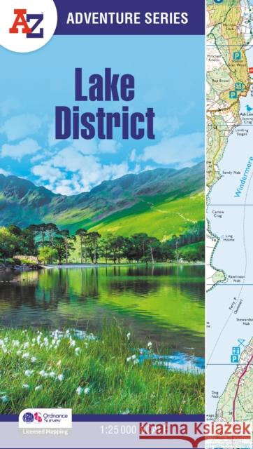 Lake District Adventure Atlas: With Ordnance Survey Mapping A-Z Maps 9780008780517 HarperCollins Publishers