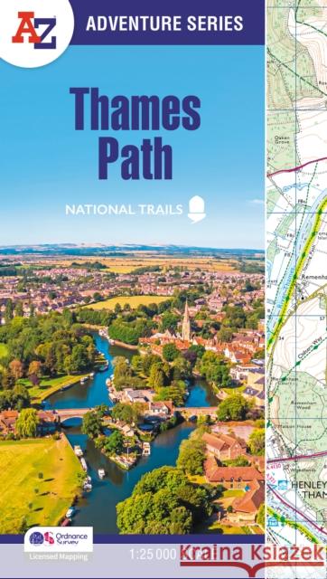 Thames Path: With Ordnance Survey Mapping A-Z Maps 9780008780524 HarperCollins Publishers