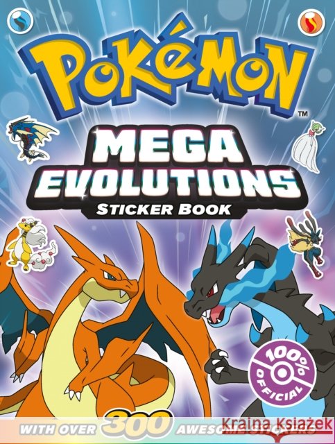 Pokemon Mega Evolutions Sticker Book Pokemon 9780008797003