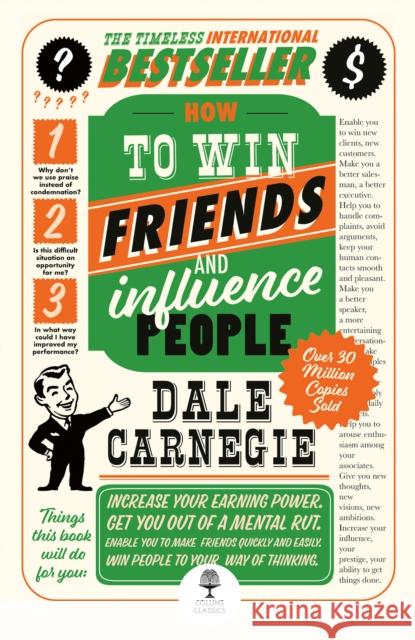 How to Win Friends and Influence People Dale Carnegie 9780008802479