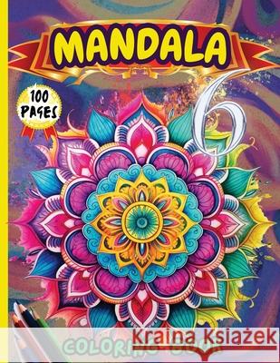 Mandala 6 Coloring Book: Stress Relieving Mandala Designs for Adults Relaxation Peter 9780014729074