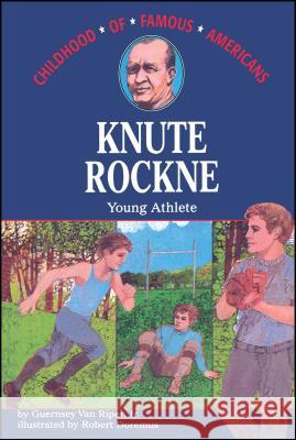 Knute Rockne: Young Athlete Guernsey Va 9780020421108 Aladdin Paperbacks