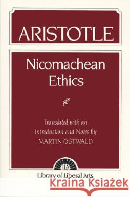 Nicomachean Ethics Ostwald, Martin 9780023895302 Prentice Hall