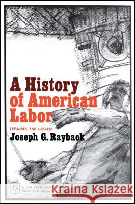 History of American Labor Joseph G. Rayback Joseph G. Rayback 9780029258507 Free Press