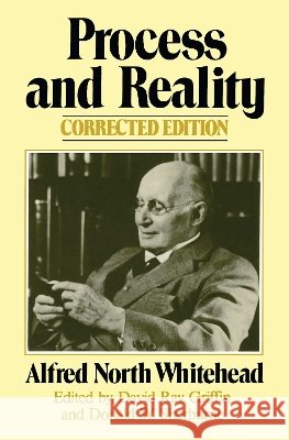 Process and Reality Alfred North Whitehead 9780029345702 Free Press