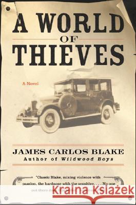 A World of Thieves James Carlos Blake 9780060512477 Harper Perennial