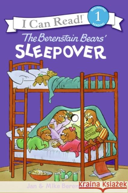 The Berenstain Bears' Sleepover Jan Berenstain Mike Berenstain Jan Berenstain 9780060574154 HarperTrophy