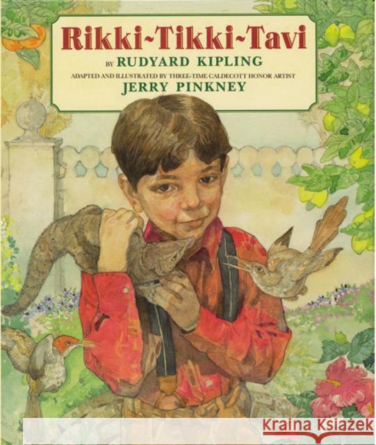 Rikki-Tikki-Tavi Rudyard Kipling Jerry Pinkney 9780060587857