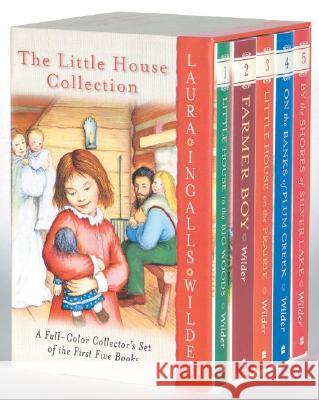 Little House 5-Book Full-Color Box Set: Books 1 to 5 Laura Ingalls Wilder Garth Williams 9780060754280 HarperTrophy