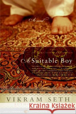 A Suitable Boy Vikram Seth 9780060786526 Harper Perennial