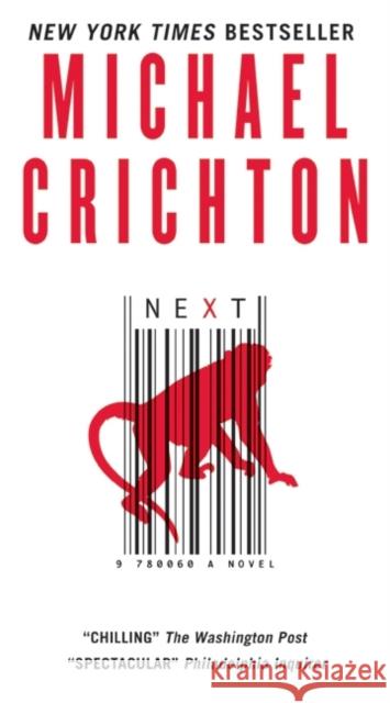 Next, English edition : A novel Michael Crichton 9780060873165 HarperTorch
