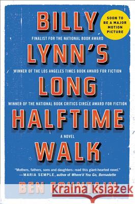 Billy Lynn's Long Halftime Walk Ben Fountain 9780060885618