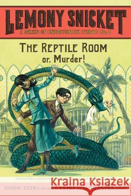 A Series of Unfortunate Events #2: The Reptile Room Lemony Snicket Brett Helquist 9780061146312 HarperTrophy