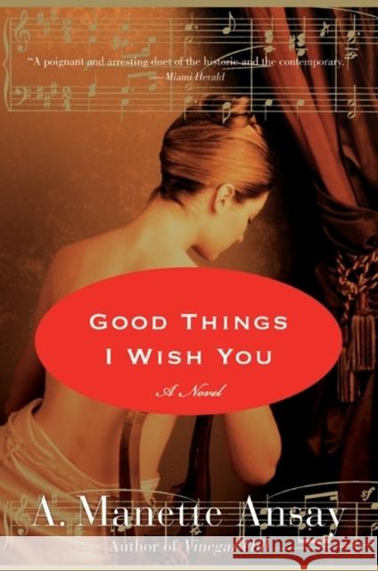 Good Things I Wish You A. Manette Ansay 9780061239953 Harper Perennial