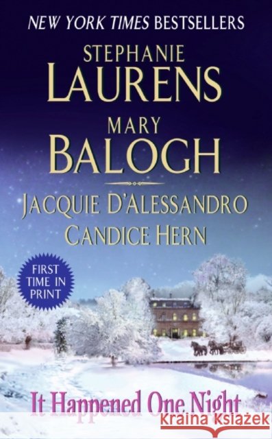 It Happened One Night Stephanie Laurens Mary Balogh Jacquie D'Alessandro 9780061354168 Avon Books