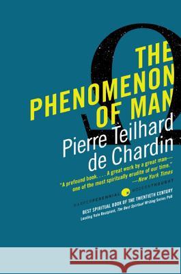 The Phenomenon of Man de Chardin Pier Teilhard 9780061632655