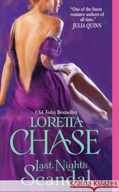 Last Night's Scandal Loretta Chase 9780061632679 Avon Books