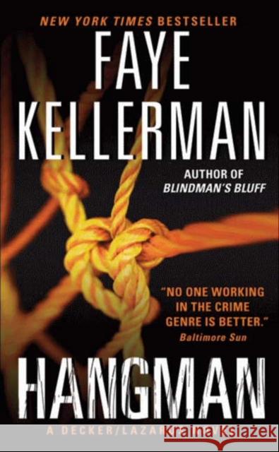 Hangman Faye Kellerman 9780061702617