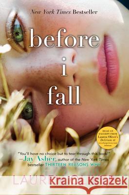 Before I Fall Lauren Oliver 9780061726804 HarperCollins