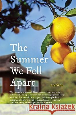 The Summer We Fell Apart Robin Antalek 9780061782169 Harper Paperbacks