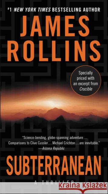 Subterranean: A Thriller Rollins, James 9780061965807 Harper