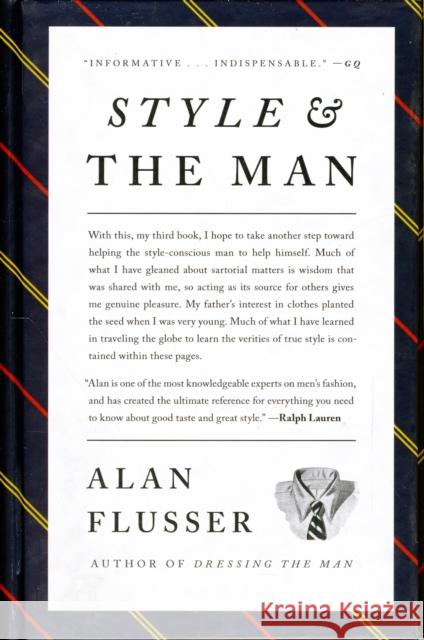 Style and the Man Alan Flusser 9780061976155