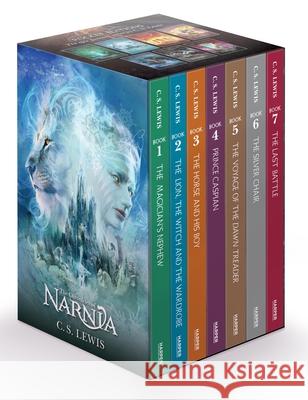 The Chronicles of Narnia Movie Tie-In 7-Book Box Set Lewis, C. S. 9780061992889 HarperFestival