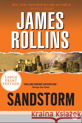 Sandstorm James Rollins 9780062066527 Harperluxe