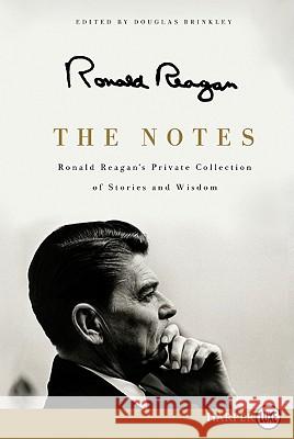 The Notes LP Reagan, Ronald 9780062066558 Harperluxe