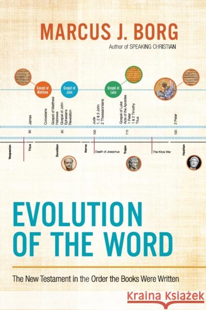 Evolution of the Word : The New Testament in the Order the Books Were Written Marcus J. Borg 9780062082114 HarperOne