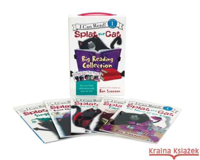 Splat the Cat: Big Reading Collection Rob Scotton Rob Scotton 9780062090294 HarperCollins