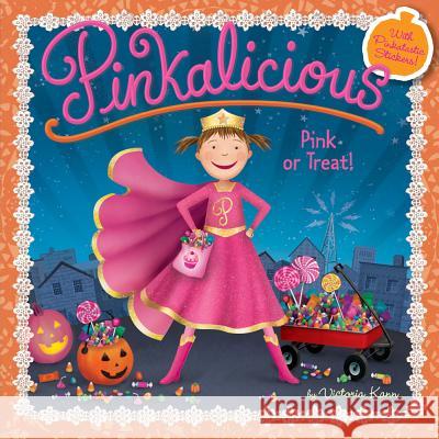 Pinkalicious: Pink or Treat!: A Halloween Book for Kids Kann, Victoria 9780062187703 0