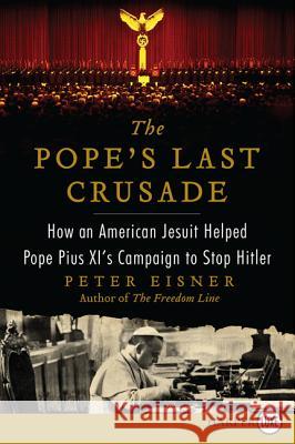 The Pope's Last Crusade LP Eisner, Peter 9780062222978