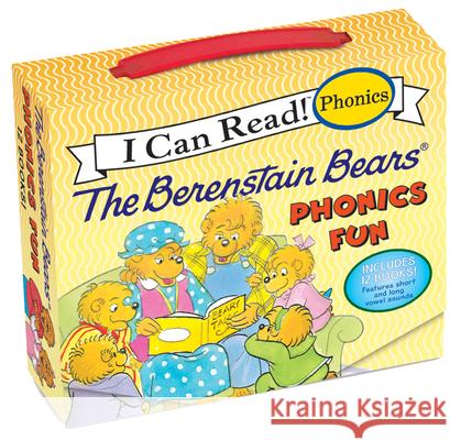 The Berenstain Bears 12-Book Phonics Fun!: Includes 12 Mini-Books Featuring Short and Long Vowel Sounds Berenstain, Mike 9780062223463 HarperCollins