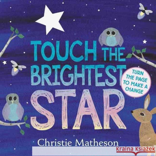 Touch the Brightest Star Board Book Matheson, Christie 9780062274489 Greenwillow Books