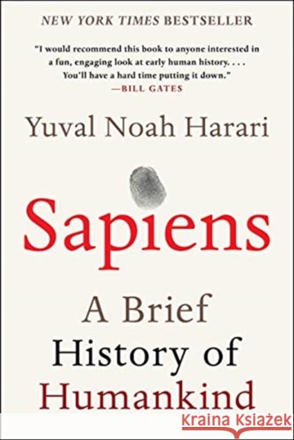 Sapiens: A Brief History of Humankind Harari, Yuval Noah 9780062316110 HarperCollins