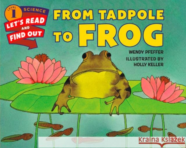 From Tadpole to Frog Wendy Pfeffer Holly Keller 9780062381866 Harpercoll